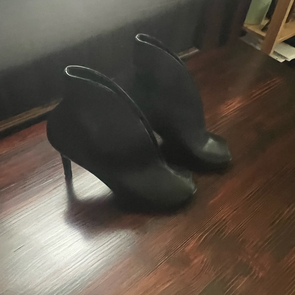 Black booties
